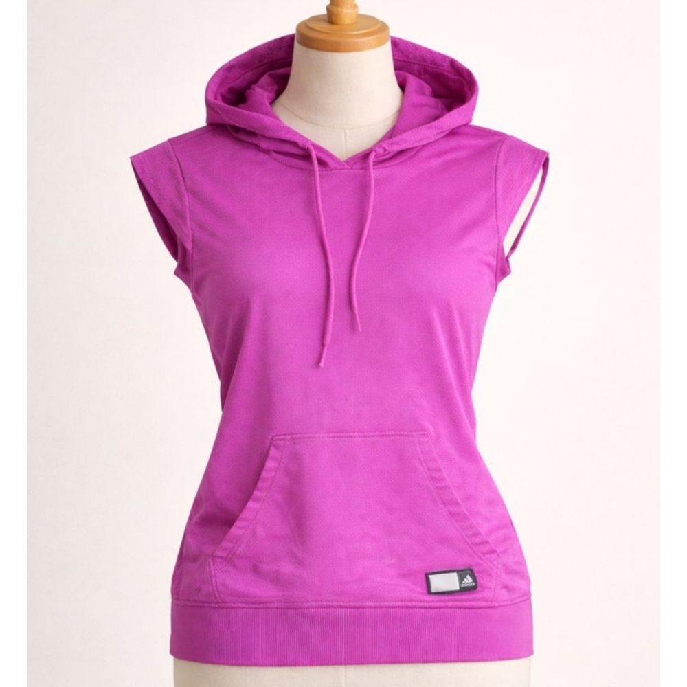 ADIDAS HOODED TOP XS